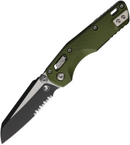 MCT210M2FLOD Microtech Standard Issue MSI Mini Ram-Lok Pocket Knife Fluted OD Green
